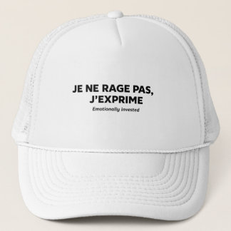 ik ben niet boos, ik uit me trucker pet