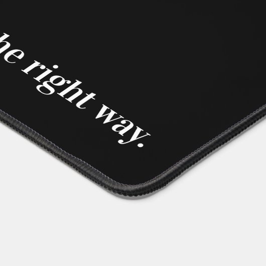 Ik ben niet Bossy grappig Bureaumat (Hoek)