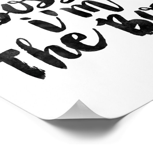 Ik ben niet Bossy, ik ben de baas Poster (Hoek)