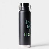 Ik ben niet Bossy... ik ben het Gezegde. Waterfles (Voorkant)