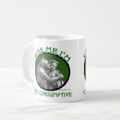 IK BEN NIET CONSUMPTIEF. KOFFIEMOK (Voorkant links)