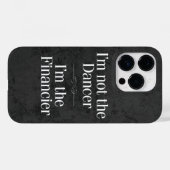 Ik ben niet de danseres Case-Mate iPhone case (Achterkant (horizontaal))