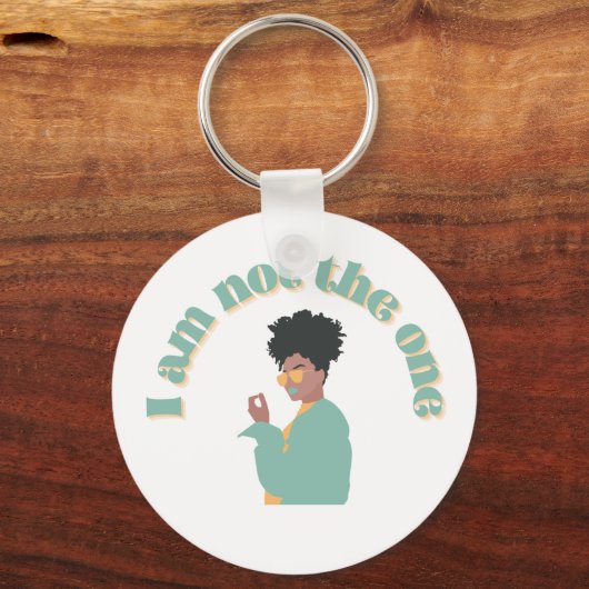 Ik ben niet de enige sleutelhanger (Voorkant)