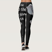 Ik ben niet de olifant in de zaal leggings (Achterkant)