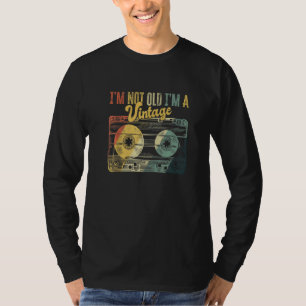 Ik ben niet de oude Ik ben vintage Amerikaanse kla T-shirt