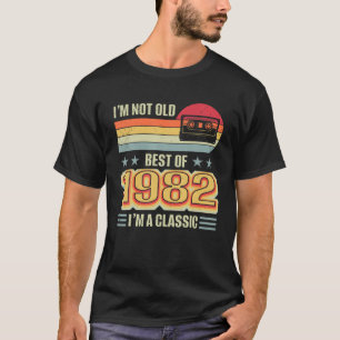 Ik ben niet de oudste beste 1982, de klassieke Cas T-shirt