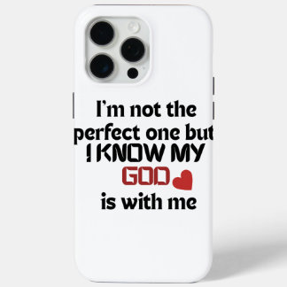 Ik ben niet de perfecte, maar God is bij mij-iPhon iPhone 15 Pro Max Hoesje