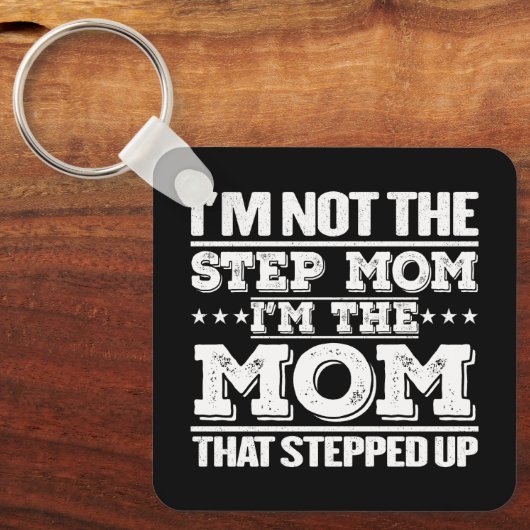 Ik ben niet de slappe moeder die ik ben. sleutelhanger (Voorkant)