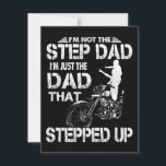 Ik ben niet de stappappa die ik alleen maar het pa bedankkaart<br><div class="desc">Papa Gift | Ik ben niet de stapvader die ik alleen ben die opstapte. Geef je vader een cadeau! Geweldige vader!</div>