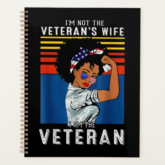 Ik ben niet de vrouw van de Veteraan.. ik ben de v Planner (Voorkant)