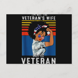 Ik ben niet de vrouw van de veteraan, ik ben de ve briefkaart