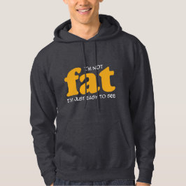 Ik ben niet dik hoodie