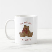 Ik ben niet dik, ik ben flauw. koffiemok (Links)