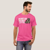 Ik ben niet dik, ik ben gewoon gemakkelijk om Mann T-shirt (Voorkant volledig)