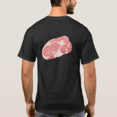 Ik ben niet dik, ik ben wagyu t-shirt (Achterkant)