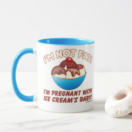 Ik ben niet dik. Ik ben zwanger van Ice Cream's ba Mok