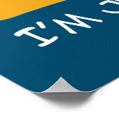 Ik ben niet dik poster (Hoek)