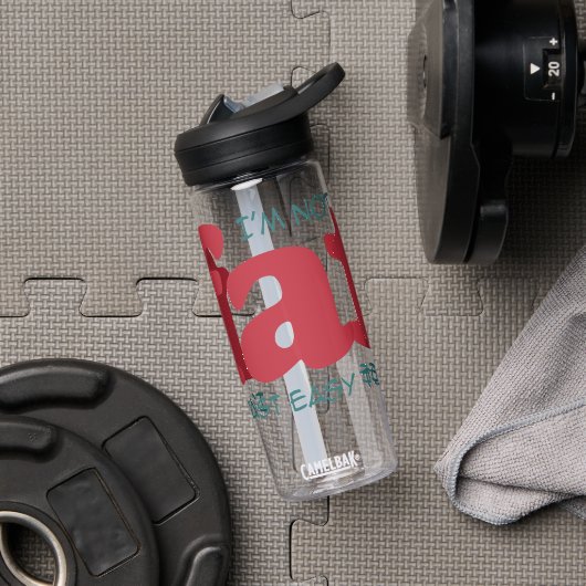 Ik ben niet dik waterfles (Gym)