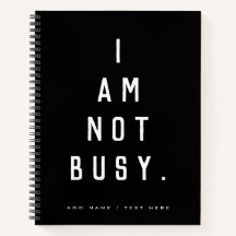 Ik ben niet druk met typografie wit grappig