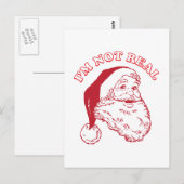 Ik ben niet echt briefkaart (Voorkant / Achterkant)