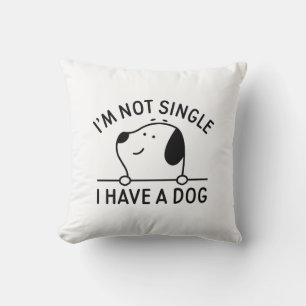 Ik ben niet eenzaam, ik heb een hond kussen