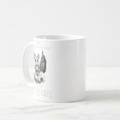 Ik ben niet erg vervelend dat ik zijdelings Quests Koffiemok (Voorkant links)