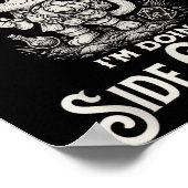 Ik ben niet erg vervelend dat ik zijdelings Quests Poster (Hoek)