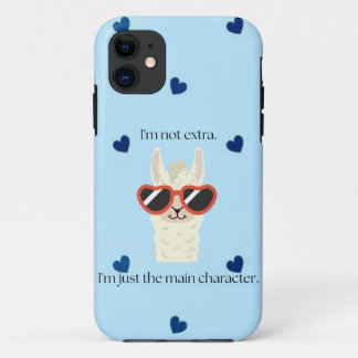 Ik ben niet extra, ik ben gewoon het hoofdpersonag Case-Mate iPhone case