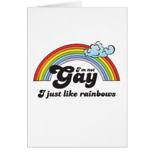 IK BEN NIET GAY, IK HOU ALLEEN RAINBOWS