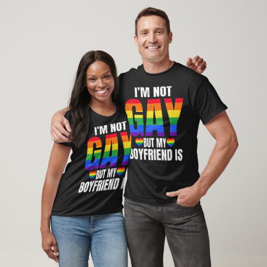 Ik ben niet gay maar mijn beste vriend is grappig t-shirt (Unisex)