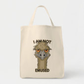 Ik ben niet geamuseerd... tote bag (Voorkant)