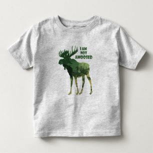 Ik ben niet geamuseerd voor Moose Quote Kinder Shirts