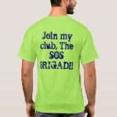 Ik ben niet geïnteresseerd in mensen t-shirt (Achterkant)