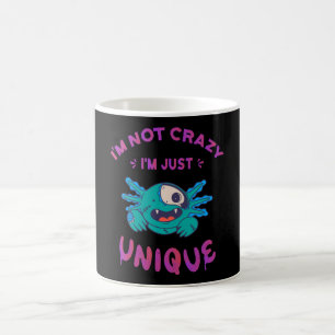 Ik ben niet gek dat ik een unieke Axolotl ben Koffiemok