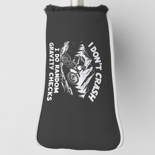 Ik ben niet gek dat ik steekproefsgewijze zwaartek golfheadcover (Draai 90)