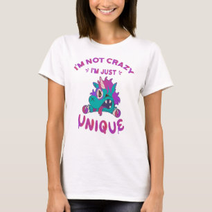 Ik ben niet gek dat ik uniek ben, Mad Unicorn T-shirt