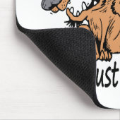 Ik ben niet gek, ik ben gewoon uniek, Rare Hond Muismat (Hoek)