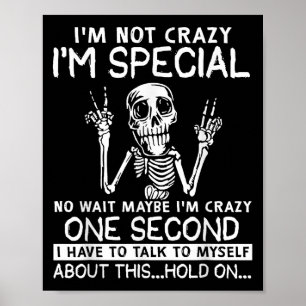 Ik ben niet gek Im Special. Wacht misschien tot ik Poster