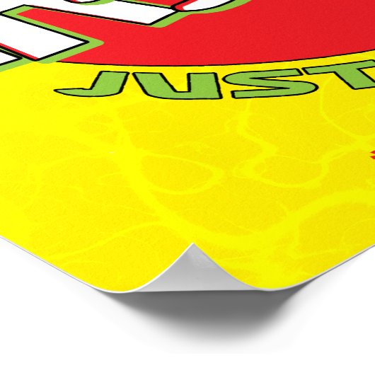 Ik ben niet gek, Lacrosse Goalie Poster (Hoek)