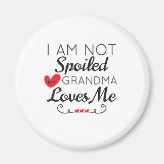 Ik ben niet gek op m'n oma. magneet