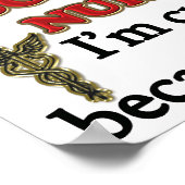 Ik ben niet gek poster (Hoek)