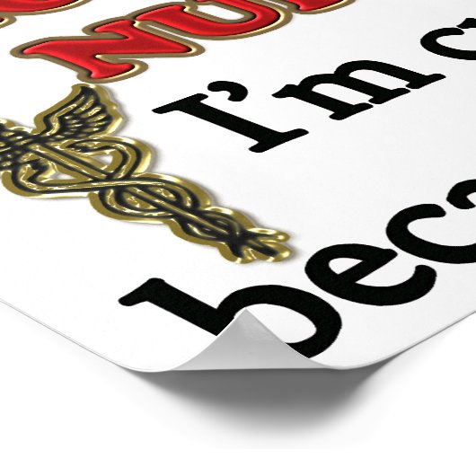 Ik ben niet gek poster (Hoek)