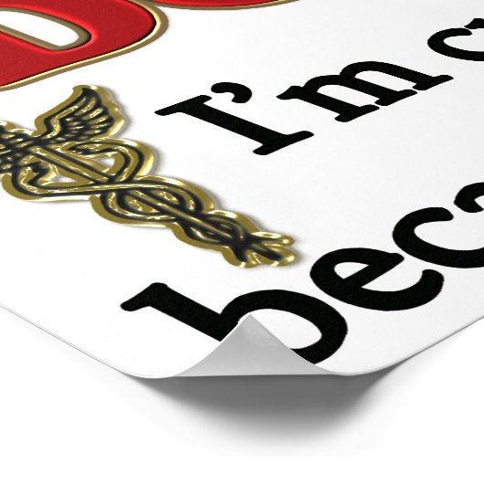 Ik ben niet gek poster (Hoek)