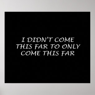 Ik ben niet gekomen dit Poster. Poster