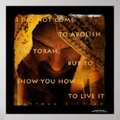 Ik ben niet gekomen tot afschaffing poster (Voorkant)