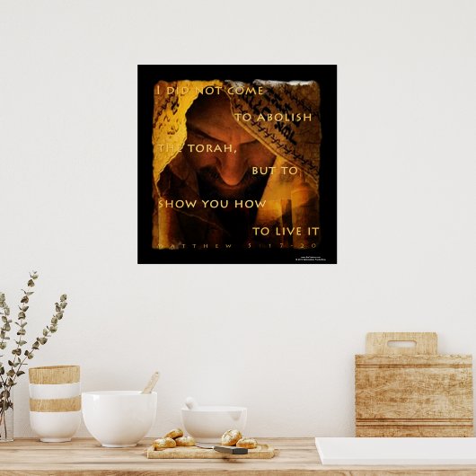 Ik ben niet gekomen tot afschaffing poster (Keuken)