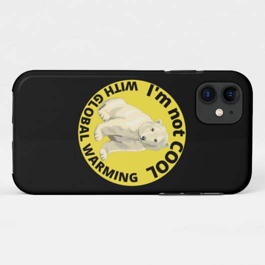 IK BEN NIET GEKOPPELD MET MONDIALE WAARSCHUWING OM Case-Mate iPhone CASE (Achterkant (horizontaal))