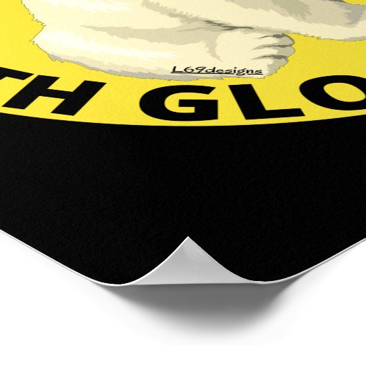 IK BEN NIET GEKOPPELD MET MONDIALE WAARSCHUWING OM POSTER (Hoek)