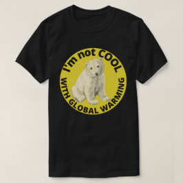 IK BEN NIET GEKOPPELD MET MONDIALE WAARSCHUWING OM T-SHIRT