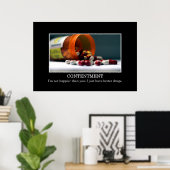 Ik ben niet gelukkiger dan jij. Ik heb betere medi Poster (Thuiskantoor)